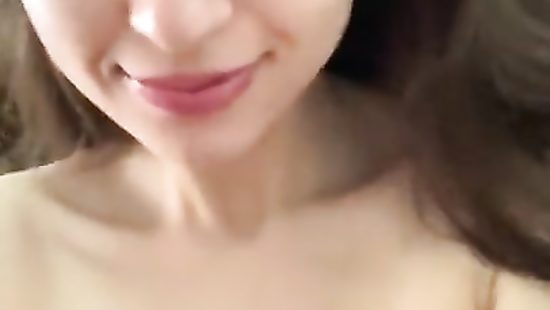 Pretty girl gets messy facial