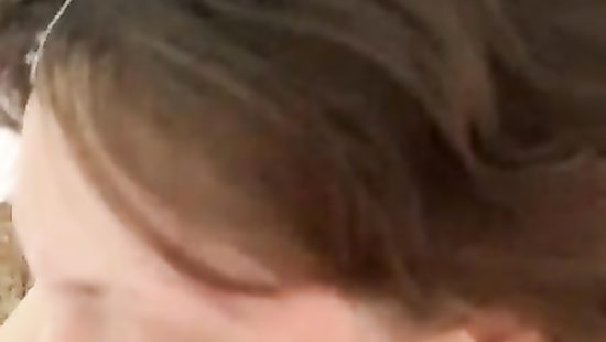 Pretty girl gets messy facial