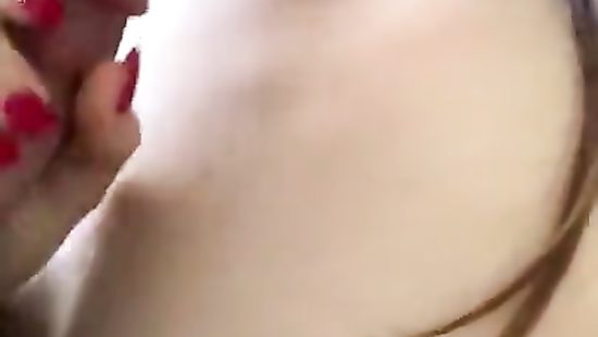 Pretty girl gets messy facial