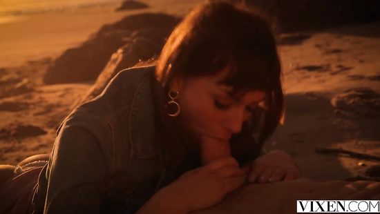 Brunette drilled with firm cock