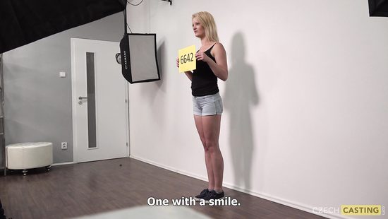 Blonde fucks at casting interview