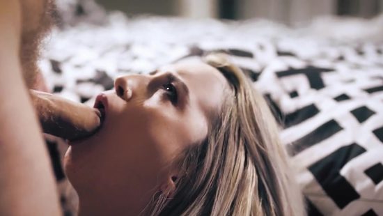 Petite blonde poked with dick