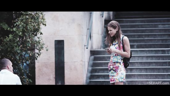 Schoolgirl gets some firm cock