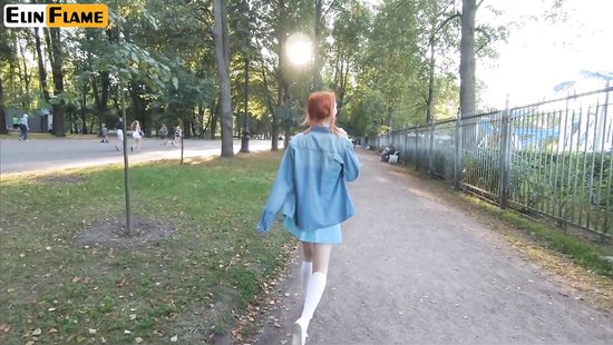 Elin Holm sucks boyfriend's dong