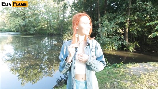 Elin Holm sucks boyfriend's dong