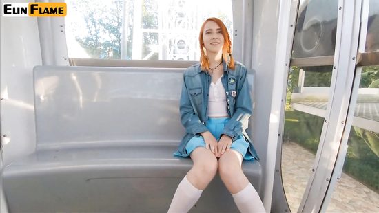 Elin Holm sucks boyfriend's dong