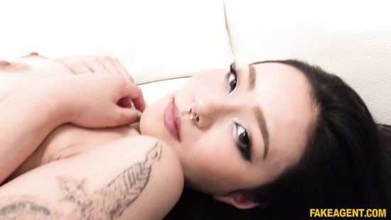 Girl gets fucked on casting