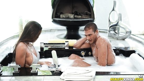 Abigail Mac fucks in Jacuzzi