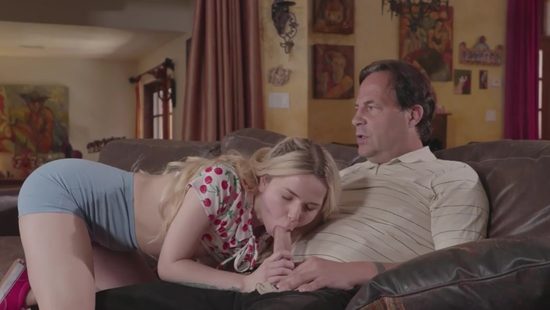 Petite blonde sideways fucked