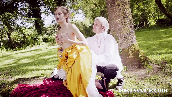 Tiffany Tatum fucked in garden