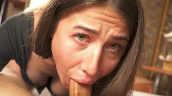 Chick moans during doggystyle sex