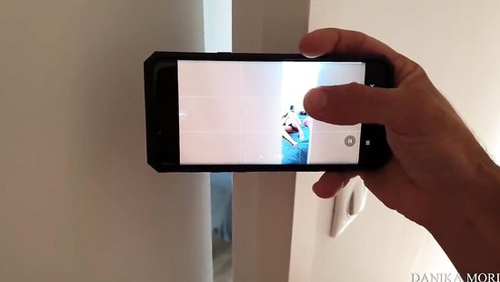 Amateur girl enjoys in sausage