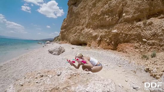 Lewd sluts doing it at the beach