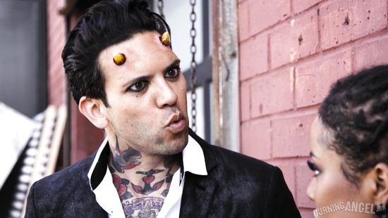 Punk makes good of the three wet cunts at his disposal