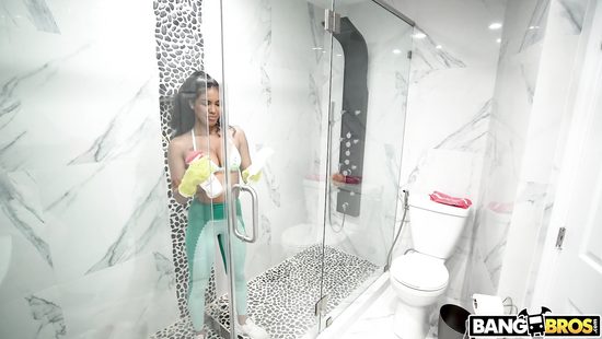 Naughty babe having a blast with his rod