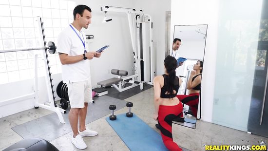 Fucked thoroughly in the gym