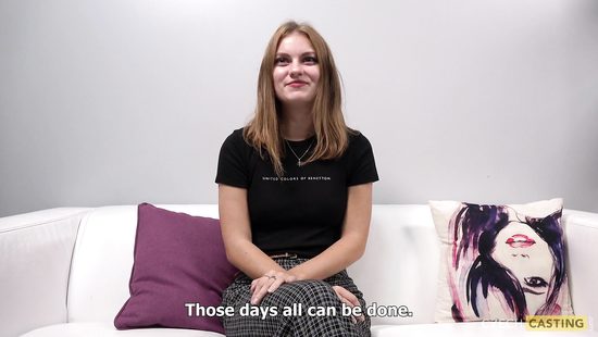 Naughty dame fucked for a job