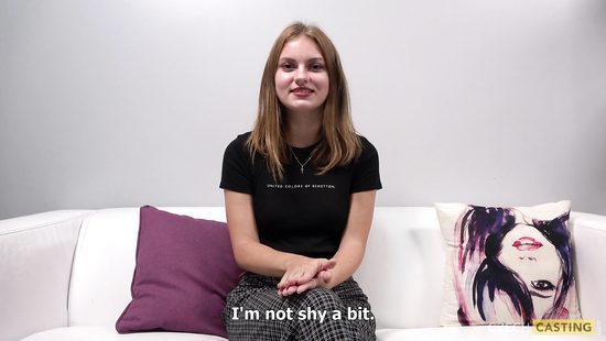 Naughty dame fucked for a job