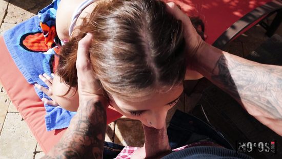 Teased her with a butt insertion before penetrating her ass with a hard pecker