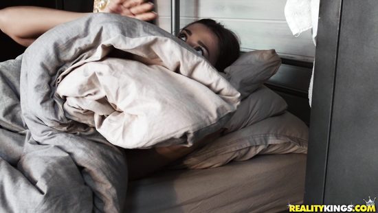 Charlie Dean delivering a terrific ass lick for foreplay