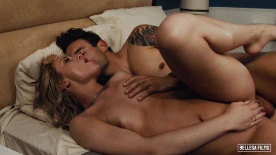 Tattooed punk destroying a sweet horny blonde