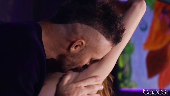 Hot redhead sucking and fucking Charles Dera's joystick