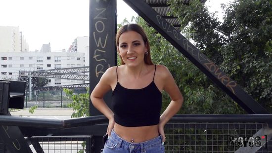 She's too horny to be picky about location