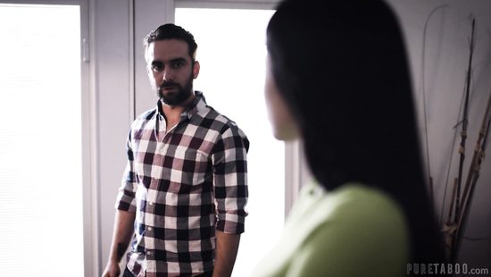 She's nearly choking on a giant popsicle