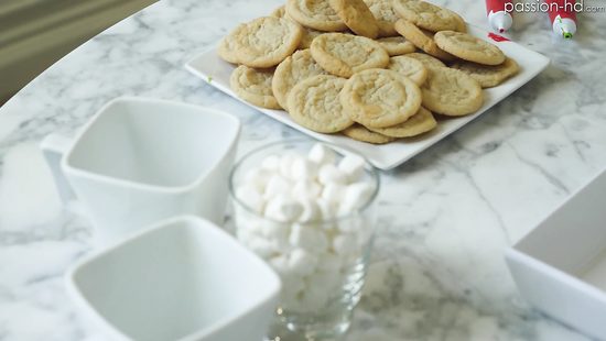 Ditched her x-mass cookies to feast on her other cookie