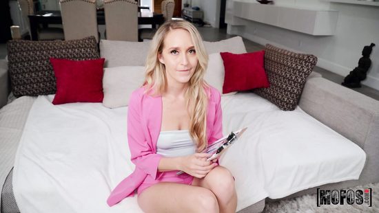 Seth Gamble ravaging Ginger Banks' pussy doggystyle