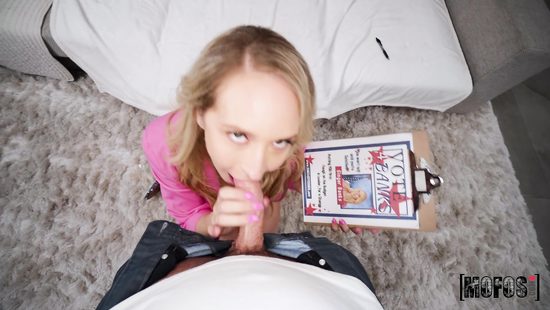 Seth Gamble ravaging Ginger Banks' pussy doggystyle