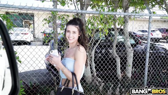 Girl agrees to smash stranger in his van