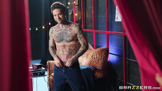 Tattooed stud tears up Ryan Keely's precious hole