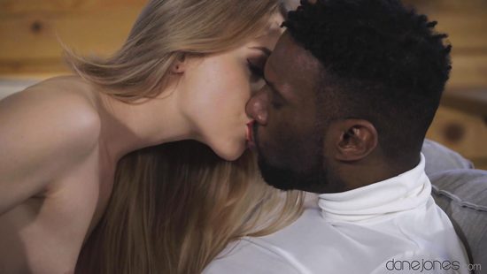 Skinny white girl with her first BBC