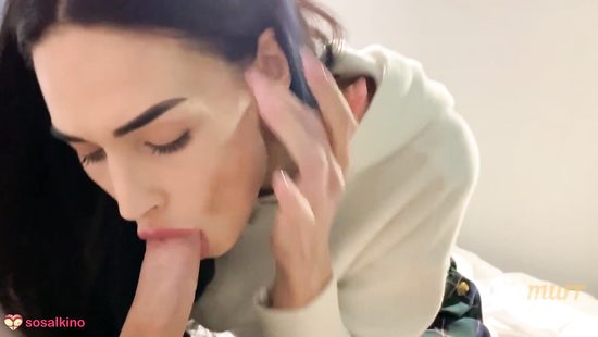 Naughty brunette gets an orgasmic fuck