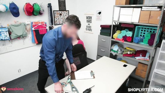 Shoplifters will be fucked, beware