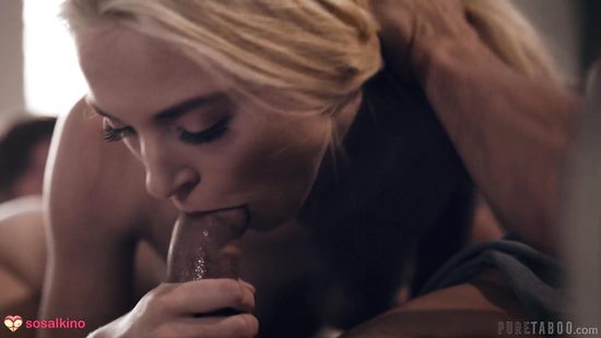 Naughty blonde in a terrific threesome