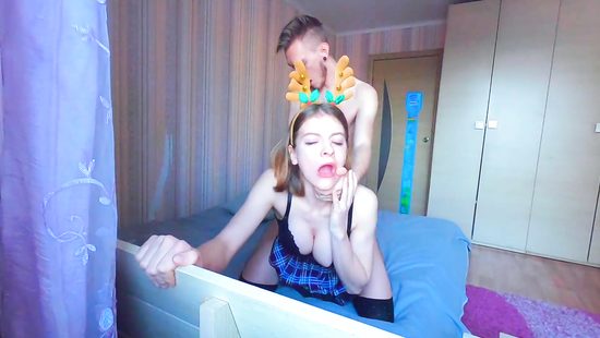 Lustful babe taking it doggystyle