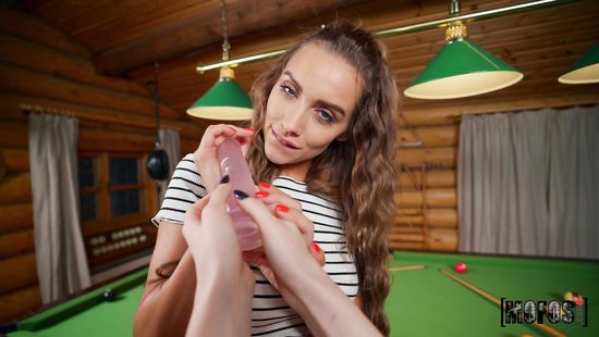 Horny lesbians finished their kinky business on the pool table