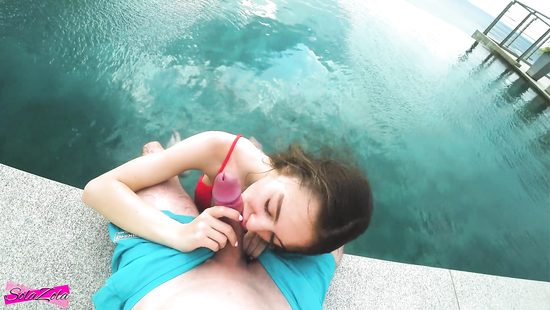 Sola Zola sucks cock better than your favorite pornstar