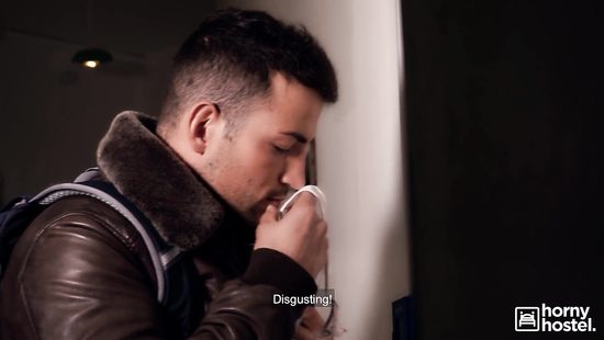 They couldn't keep their hands off each other