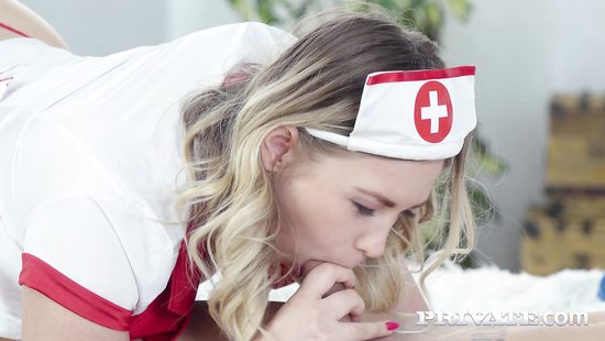 Nurse roleplay starring busty Selvaggia and naughty Potro De Bilbao