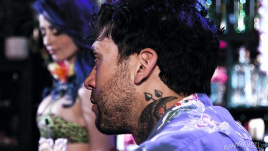 Fine brunette goes pretty harsh with the big dick