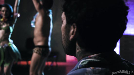 Fine brunette goes pretty harsh with the big dick