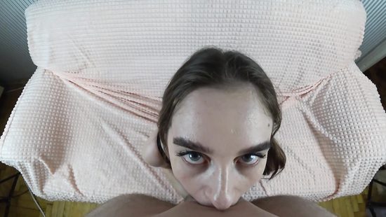 POV seduction with the girl sucking cock