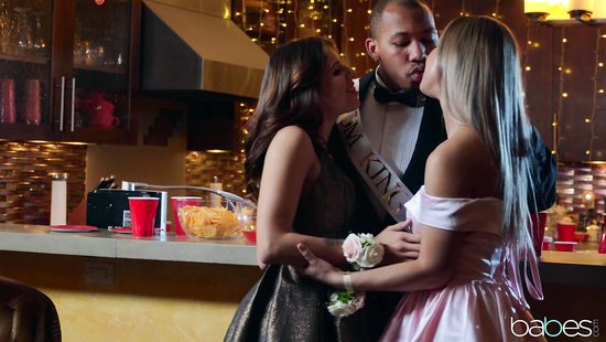 Hardcore with BBC for two sluts