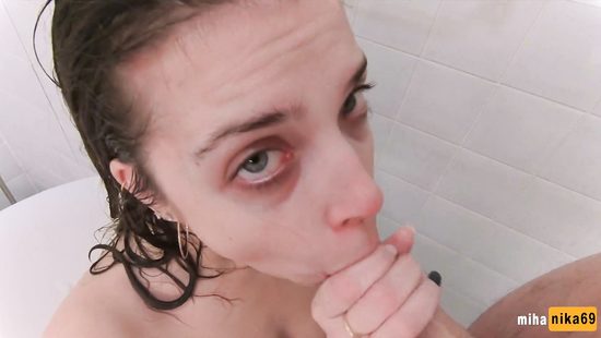 Sexy POV in the bathroom