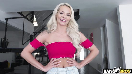 Slim blonde blacked in insane home XXX