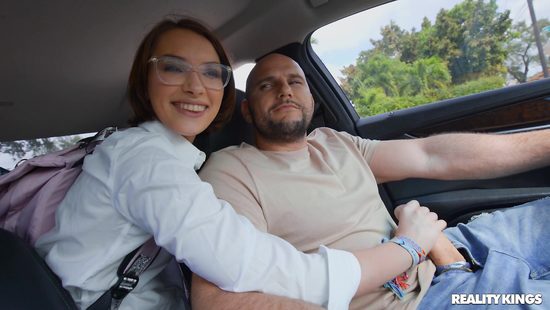 Teen feels excellent fucking like that