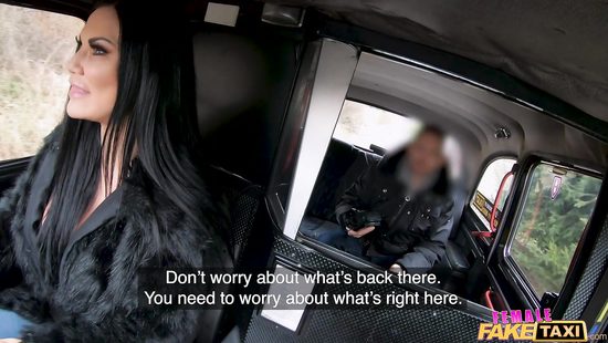 Strong inches for a MILF in fake taxi XXX
